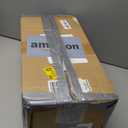 Deck Railing Planter Box 2 Pack, Over Railing Planter Box 17 Inch, Balcony Planters Railing Hanging with Metal Brackets, White and Red