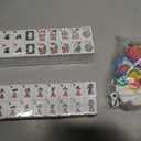 American Mahjong Set with 166 White Tiles and Racks, Mahjong Set, 4 inches x 9 inches x 21 inches