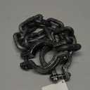 Halloween Chain, Plastic Wrist Shackles Prison Handcuffs Links for Halloween Haunted Decoration Costume Party Trick Props