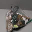 2PCS 35.4inch Artificial Magnolia Flowers with Green Magnolia Leaves and Fruit 3D Real Touch 2 Heads Long Stem Faux Magnolias Flower for Home Wedding Table Office Floral Arrangement Decoration (White)