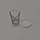 Anchor Hocking Triple Pour Glass Measuring Cup, 8 Oz Measuring Glass