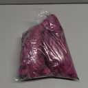 Fluffy Steering Wheel Cover, 15 Inch Anti-Slip Microfiber Plush Fuzzy Steering Wheel Cover, Winter Warm Elastic Fuzzy Steering Wheel Covers for Women and Men, Car Accessories (Rose Red)