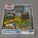 Thomas & Friends Diecast Vehicle Set Construction Crew 5 Push-Along Toy Train Engines for Preschool Kids Ages 3+ Years