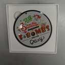 SICOHOME Funny Christmas Ornament 2024, Dear Santa Sorry for All The F-Bombs 2024 was Crazy, 3" Funny Ornaments for Adults Arcylic Inappropriate Naughty Christmas Ornament - Green