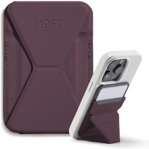 MOFT Magnetic Wallet Stand Compatible with iPhone 17/16/15/14/13/12 Series, Angle Adjustment & Magsafe Compatible MOVAS Phone Stand,BlackBerry