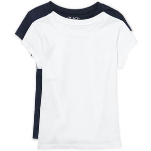 The Children's Place Girls Basic Short Sleeve Layering Tee, XXL