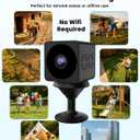 UCOCARE No WiFi Security Camera, 4K Mini Spy Camera, Works with or Without WiFi, Wireless Indoor Outdoor Small Cameras with Night Vision, Motion Detection, Multiple Mounts, Hidden Camera for Home Pet
