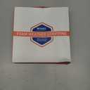 MAGZO Weather Stripping Door Seal, 1 Inch Wide X 1/8 Inch Thick Adhesive Foam Tape Soundproof Weatherstripping for Windows, 2 Rolls Total 33FT Black