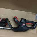 MZK 22'' Cordless Hedge Trimmer, 20V Bush Trimmer, Handheld Hedge Cutter, Grass Shrub Trimmer, Lightweight & Compact Trimmer(Battery & Charger Included)