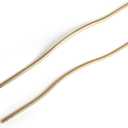 Goo-Ki Low Profile Champagne Bronze Cabinet Pulls, Double Hole Centers (17.6''/18.9'') Zinc Alloy Handle for Drawer Cupboard Wardrobe,6 Packed