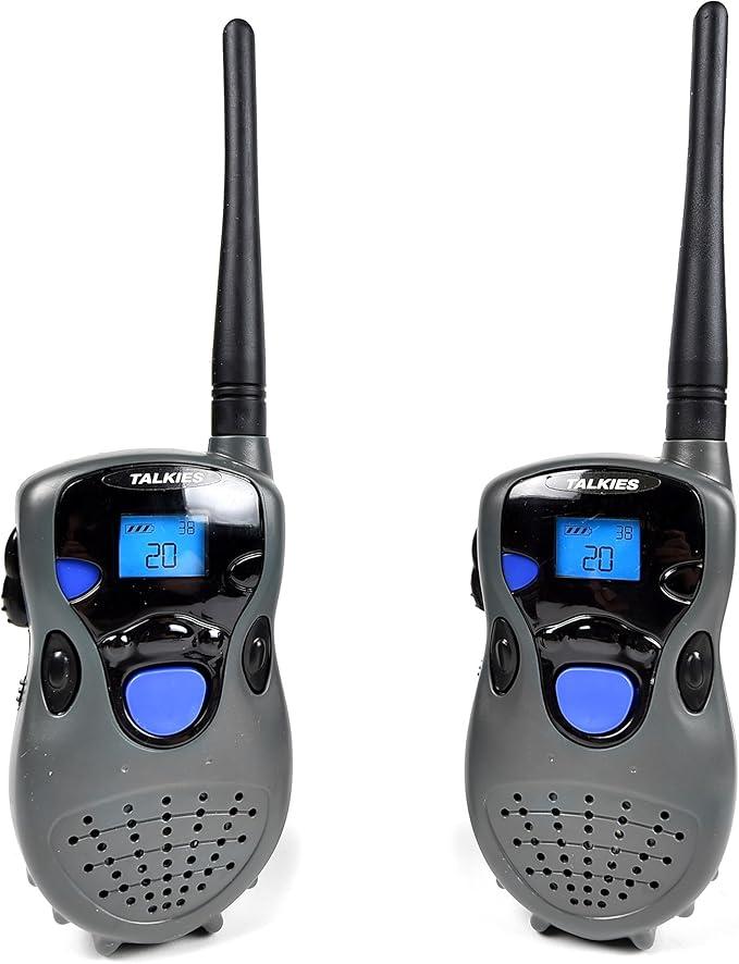 Maxx Action Commando Series Toy Walkie Talkies - 100 Meter Range with Built In Morse Code for Kids