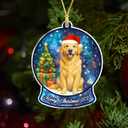 Golden Retriever Christmas Ornament 2025  Golden Retriever Ornaments for Christmas Tree, Dog Lovers Holiday Decoration