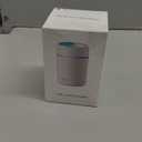 Portable Mini Humidifier, Colorful, Cool Mist, USB Powered. Perfect for Bedroom, Office & Car (300ml, Pink)