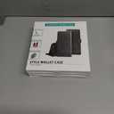 3 x SUANPOT for Samsung Galaxy A35 5G Wallet case with RFID Blocking Credit Card Holder,Flip Book PU Leather Protective Cover Women Men for Samsung A35 Phone case Rose Gold