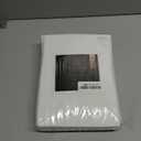 Empyrean Queen Fitted Sheet - Deep Pocket, 14-16 Inch Ultra Soft Microfiber, Wrinkle & Fade Resistant, Shrinkproof, Hotel Quality, Durable & Breathable, Perfect for Queen Beds, White