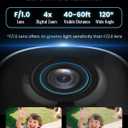 Security Cameras Wireless Outdoor, 2.5K WiFi Battery Powered Cameras for Home Security with AI Motion Detection, Color Night Vision, IP66 Weatherproof, 2-Way Audio, SD/Cloud Storage