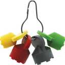 Neoperl 1191705 Cache STD JR TT Tom Thumb TJ Water Aerator Key Wrench | 4 Durable Keys for Hidden Aerators 