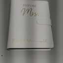 Wedding Planner Book and Organizer - Faux Leather 'Future Mrs' Wedding Planning Book and Organizer 2025-26 I Wedding Binder with. Pen Bookmark & Stickers & Bridal Countdown Calendar I Designed in USA (Pearl)