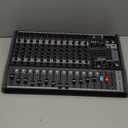 DJ Mixer, TKLBLS Professional 12 Channel Audio Mixer Board with 99-Bit DSP, Sound Board Mixing Console 7-Band EQ Output, USB Audio Interface, Bluetooth 48V Phantom Power For Karaoke Studio Streaming