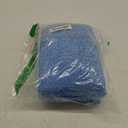 Microfiber Replacement Mop Pad, 18" x 6" Wet & Dry Home & Commercial Cleaning Refills, Reusable Floor Mop Pads (6 Pack) Blue