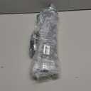 Black Curtain Rods 2 Pack, 5/8 Inch Small Curtain Rods for Windows 30 to 88 Inch Stainless Steel with Brackets Easy to Install for Bedroom Living room Bathroom Kitchen