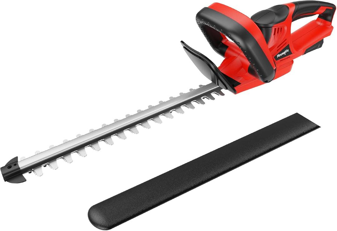 Cordless Hedge Trimmer Compatible with Milwaukee M18 Battery(Tool Only), 22-Inch Dual-Action Blade Electric Bush Trimmer, 5/8" Cutting Capacity Shrub Trimmer for Garden Yard Maintenance