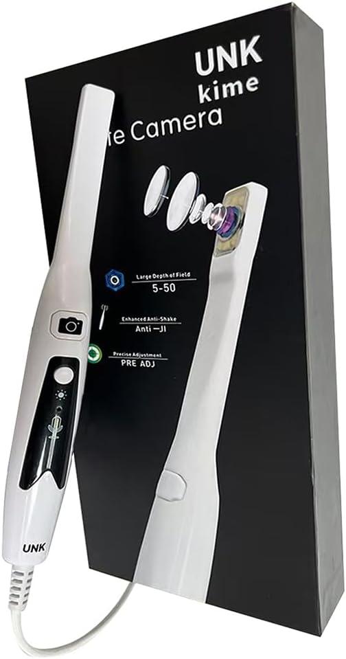 New Intraoral Camera: Ultra-Thin 5mm Design with Built-in Oral Diagnostic Software, Enabling Easy Access to The Back Teeth Area and Delivering a More Comfortable Patient Experience.