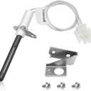 903110A 903110 Universal Furnace Ignitor With Plug, Round Silicon Nitride Hot Surface Igniters Kit Replacement for Nordyne Furnace Igniters 632313, 632313C, FC047