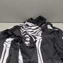 Spooktacular Creations Halloween Skeleton Costume, Unisex Skeleton Costume Jumpsuit for Adult Halloween Themed Parties, XL