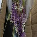 Jexine 2 Pieces Faux Plants Outdoor 3 ft Tall Artificial Lavender Plant Potted Artificial Lavender Faux Greenery Floor Flowers for Housewarming Gift House Garden Bathroom Lobby Outdoor