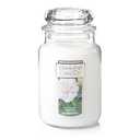 Yankee Candle White Gardenia Scented, Classic 22oz Large Jar Single Wick Candle, Over 110 Hours of Burn Time
