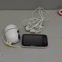 Baby Monitor with Camera and Audio  720P Baby Camera No Wifi, 5 inch Screen,48 Hours Battery Life, Night Vision, Remote Pan& Tilt& ZoomTwo-Way Talk, Lullabies, Thermal Monitor, 1000ft Range