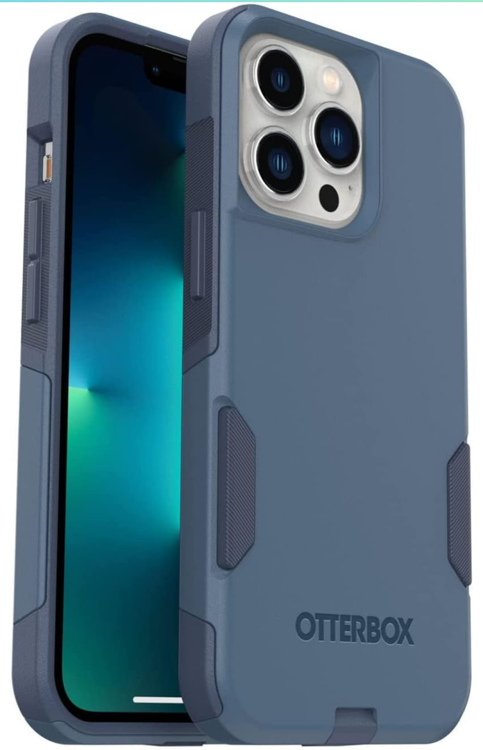 OtterBox iPhone 13 Pro (ONLY) Commuter Series Case - Rock Skip Way, Slim & Tough, Pocket-Friendly, with Port Protection