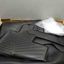 Floor Mats & Large Cargo Liners for 2013-2020 Nissan Pathfinder / 2013 Infiniti JX35 /2014-2020 Infiniti QX60,TPE All Weather Protection with Trunk Mat Covering the Backrest