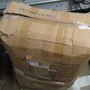 EAGLE PEAK Tufted Outdoor/Indoor Seat/Back Chair Cushions, Set of 2, 42'' x 21'', Blue