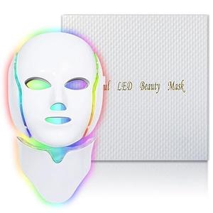 EVFOFO Red Light Mask for Face, 7 Custom Modes with Infrared, 850nm Infrared & Red Light Masks, Portable with Timer for Home Use