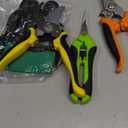 3 Pack Garden Pruning Shears Stainless Steel Blades Handheld Pruners Set with Gardening Gloves