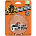 Gorilla 1 in. W x 150 in. L Mounting Tape Clear