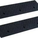 Curb Ramps for Sidewalks 3.5" Rise Rubber Curb Ramps Threshold Ramp for Driveway Shed Ramp for Riding Mower Garage Ramp Door Threshold Ramp for Wheelchair 7000lbs Capacity
