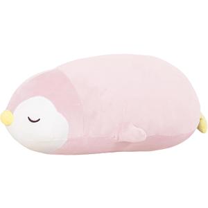 FFxiong 22" Pink Penguin Stuffed Animal Large Plush Toy Cute Soft Body Pillow Big Penguin Plushies Doll Gift for Kids Girl Boy Birthday Valentines