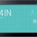 LaVie Home 10x24 Picture Frame Black, Panoramic Picture Frame for Wall Decoration, Classic Black Minimalist Style Suitable for Decorating Houses, Offices, Hotels, 1 Pack