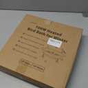 Heated Bird Bath for Outside Winter, Powerful 100W Thermostat Control Heated Bird Baths for Outdoors with 3 Metal Extension Screws, Heated Birdbath Water Heater for Garden Yard Patio Lawn(Grey) (Gray)