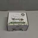 Decorably 100 Pack Gold-Foiled 6x4in Sage Green Thank You Cards with Envelopes, 10 Folded Elegant Designs for Friends & Loved Ones, Blank Inside - Baby Shower, Wedding, Birthday, Gifting, Mailing