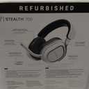 Turtle Beach Stealth 700 Wireless Multiplatform Amplified Gaming Headset for PS5, PS4, PC, Mobile – AI Noise-Cancelling Mic, Bluetooth, Rechargeable Battery, Dual Transmitters, White