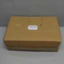 Clear Acrylic Single Pocket, Plastic Hanging Wall Mount File Holder for Office Home (White, 2 Pack)