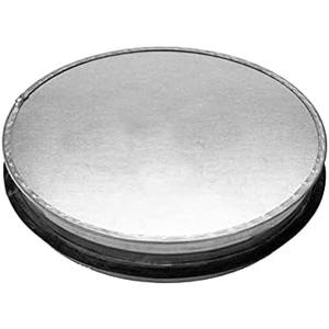 Vent Systems 6" Galvanized Steel End Cap. 6 Inch Duct Fitting Diameter. Ducting End Cup. Sewer End Cup. Steel Plug with Rubber Gasket. Dryer Duct Plug