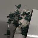 Mudder 120 Count Christmas Replacement Mini Light Bulbs with Green Base Christmas Tree Incandescent Wire String Lights Replacement Bulbs for Xmas Indoor Outdoor Decoration(Warm White,2.5v X 0.17a)