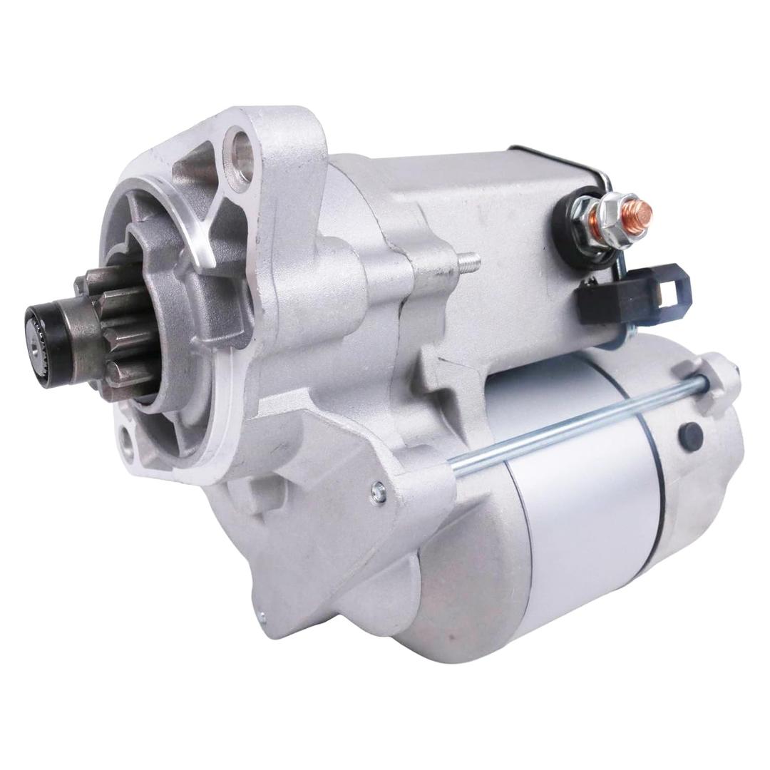 12V 9T Starter Motor K7711-61800 428000-5401 428000-5400 Compatible with Kubota RTV900 RTV1100 Utility Tractors ZG332P ZP33OP ZP33OLP ZG332LP Zero Turn Mowers WG972 Engine