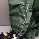 53 Gallon Collapsible Rain Barrel with Zipper Open and 12 Poles, 200L Protable Rainwater Collection System Kit with 1 Spigot and 2 Overflow, 1000D Oxford Rain Catcher Barrel for Outdoor Garden Camping