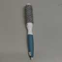 Round Brush for Blow Drying - Extra Small Ceramic Thermal Ionic Roller Brush for Sleek, Salon Blowout - Lightweight Round Hair Brush for Precise Styling and Manageable Hair (Bristle 1.7in, Barrel 1in)
